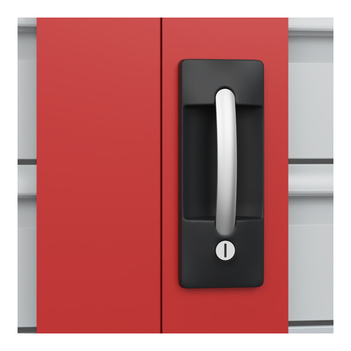 C+P Armoire à charges lourdes avec tiroirs Acurado Pro 1950 × 1200 × 500 mm 7035/3000