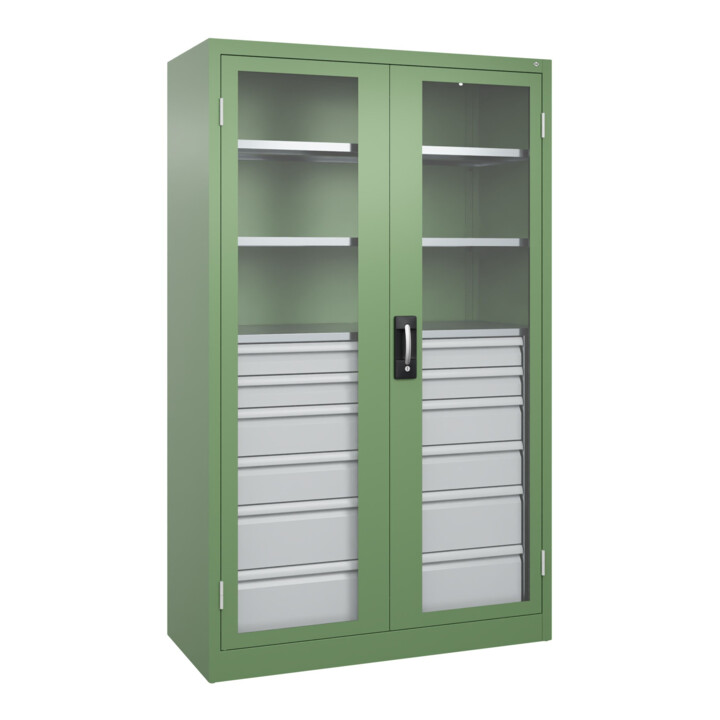 C+P Armoire à charges lourdes avec tiroirs Acurado Pro 1950 x 1200 x 500 mm