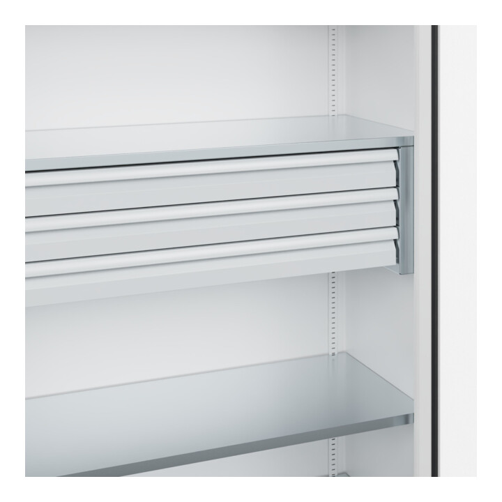C+P Armoire à charges lourdes avec tiroirs Acurado Pro 1950 x 1200 x 500 mm 9016/9016
