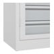 C+P Armoire à charges lourdes avec tiroirs Acurado Pro 1950 x 1200 x 500 mm blanc
