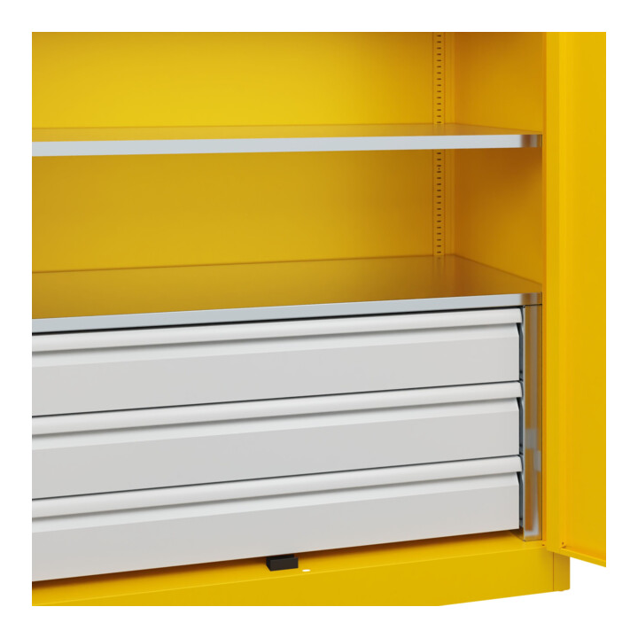 C+P Armoire à charges lourdes avec tiroirs Acurado Pro 1950 x 1200 x 600 mm 1023/1023