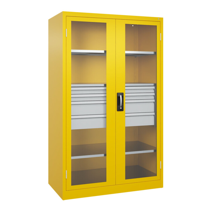 C+P Armoire à charges lourdes avec tiroirs Acurado Pro 1950 x 1200 x 600 mm 1023/1023