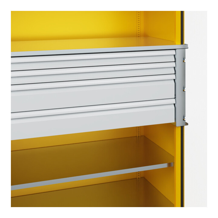 C+P Armoire à charges lourdes avec tiroirs Acurado Pro 1950 x 1200 x 600 mm 1023/1023