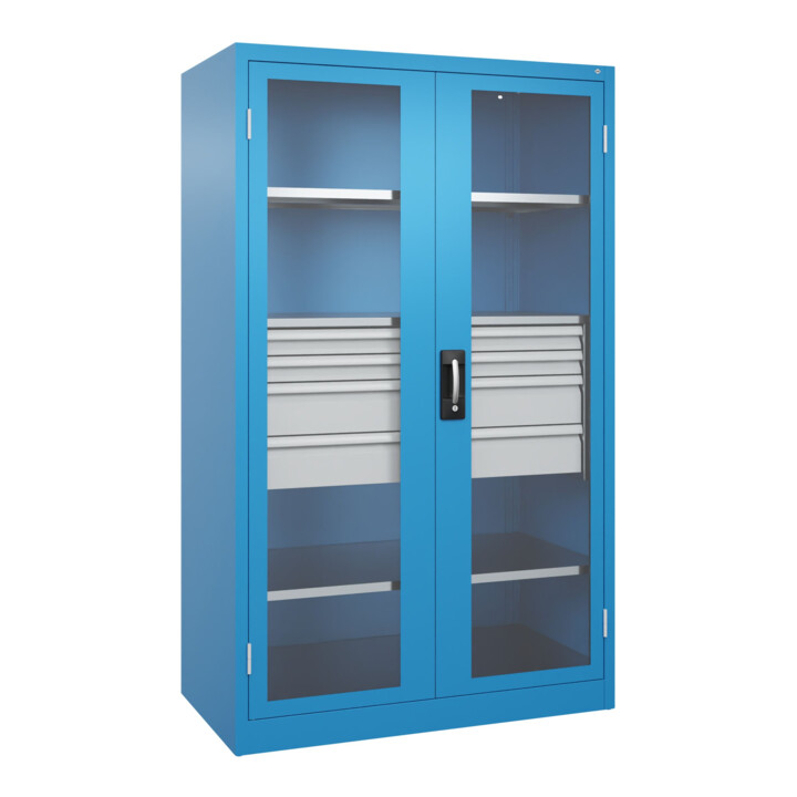 C+P Armoire à charges lourdes avec tiroirs Acurado Pro 1950 x 1200 x 600 mm 5012/5012