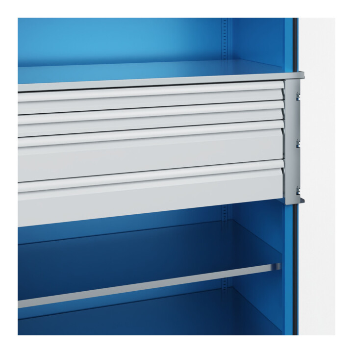C+P Armoire à charges lourdes avec tiroirs Acurado Pro 1950 x 1200 x 600 mm 5012/5012