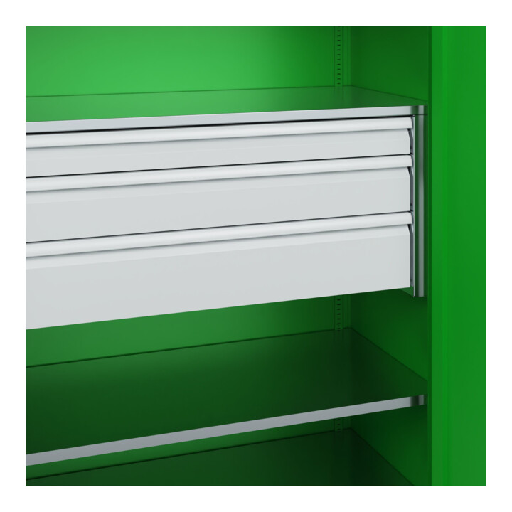 C+P Armoire à charges lourdes avec tiroirs Acurado Pro 1950 x 1200 x 600 mm 6037/6037