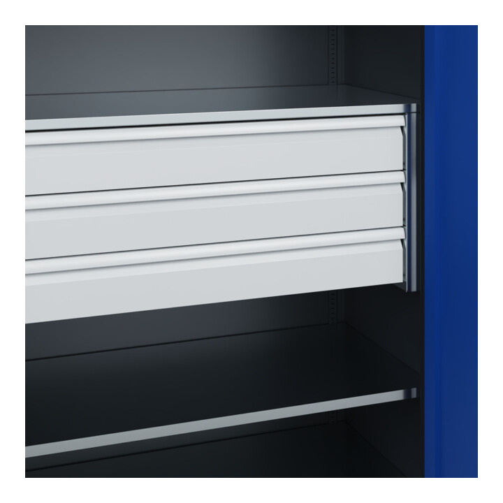 C+P Armoire à charges lourdes avec tiroirs Acurado Pro 1950 × 1200 × 600 mm 7016/5010