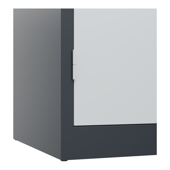 C+P Armoire à charges lourdes avec tiroirs Acurado Pro 1950 x 1200 x 600 mm 7016/7035