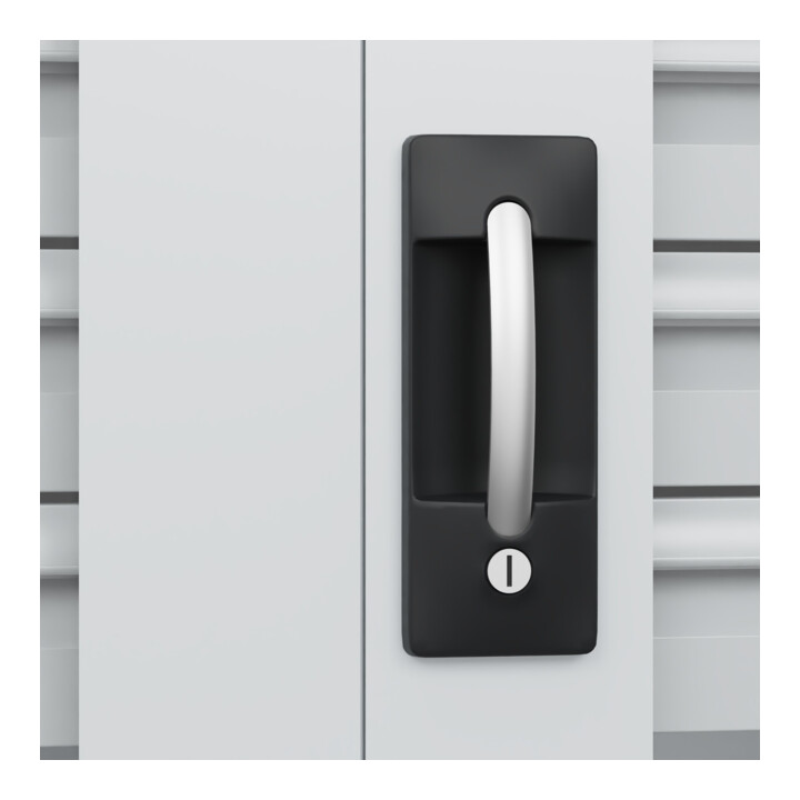 C+P Armoire à charges lourdes avec tiroirs Acurado Pro 1950 × 1200 × 600 mm 7035/7035