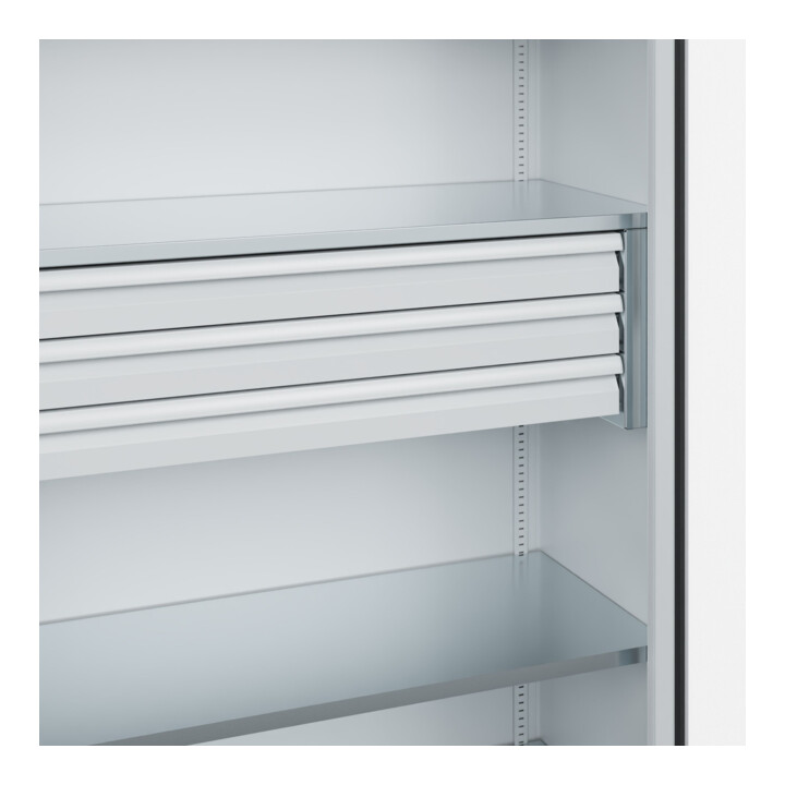 C+P Armoire à charges lourdes avec tiroirs Acurado Pro 1950 × 1200 × 600 mm 7035/7035