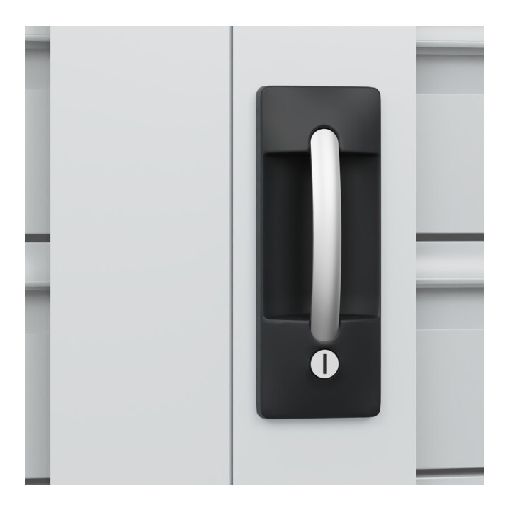 C+P Armoire à charges lourdes avec tiroirs Acurado Pro 1950 × 1200 × 600 mm 7035/7035