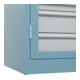 C+P Armoire à charges lourdes avec tiroirs Acurado Pro 1950 x 1200 x 600 mm