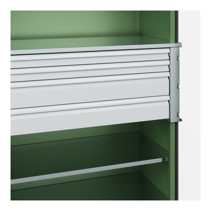 C+P Armoire à charges lourdes avec tiroirs Acurado Pro 1950 x 1200 x 600 mm