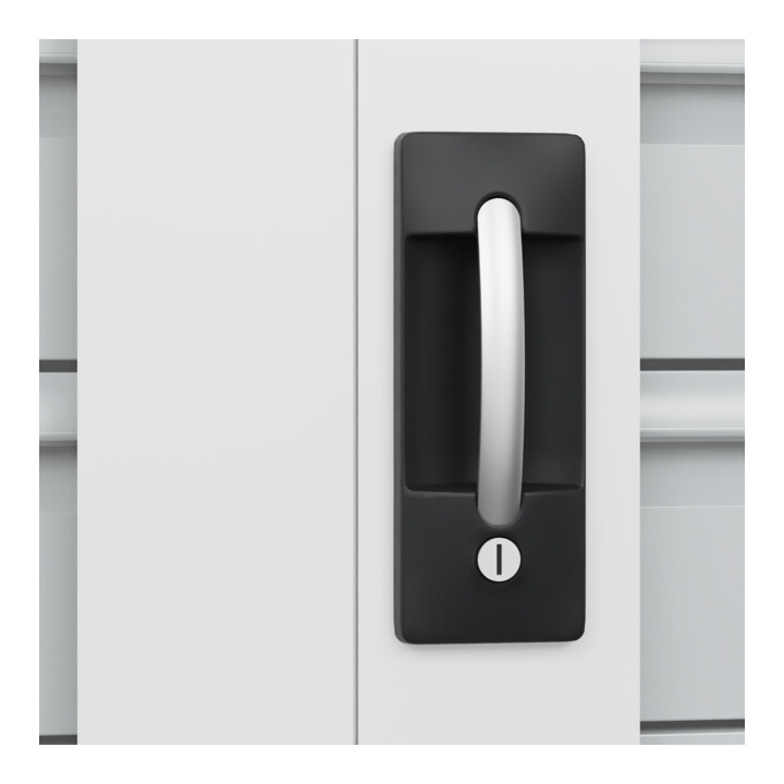 C+P Armoire à charges lourdes avec tiroirs Acurado Pro 1950 x 1200 x 600 mm 9016/9016