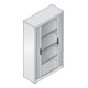 C+P Armoire à dossiers Omnispace avec volet roulant, 4 hauteurs de dossiers, H1660xL1000xP420mm noir-gris-5