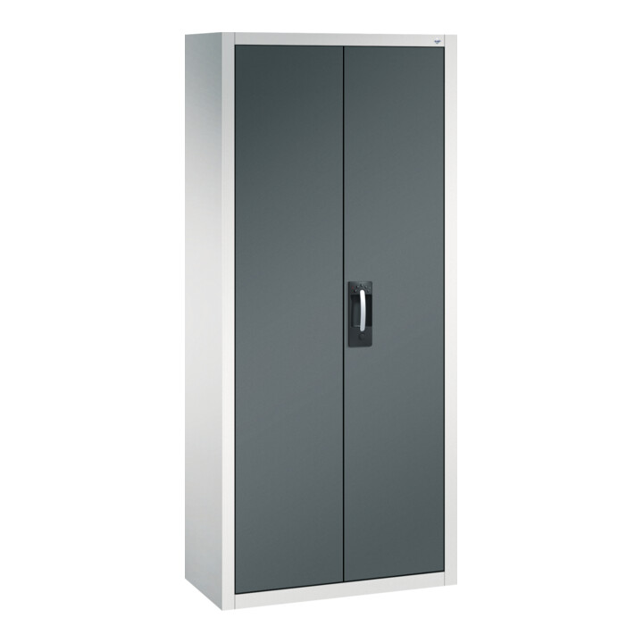 C+P Armoire à dossiers série 13, 1690x700x300mm, 7035/7016