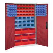 C+P Armoire à dossiers série 13, 1950x1100x535 mm, 7035/3003
