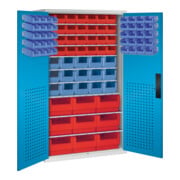 C+P Armoire à dossiers Série 13, 1950x1100x535mm, 7035/5012