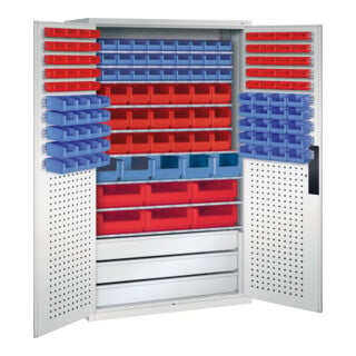 C+P Armoire à dossiers Série 13, 1950x1100x535mm, 7035/7035