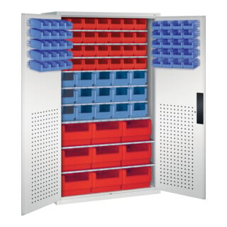 C+P Armoire à dossiers Série 13, 1950x1100x535mm, 7035/7035