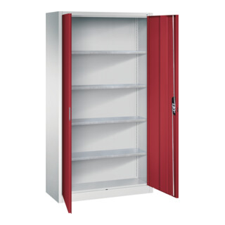 C+P Armoire à dossiers Série 13, 1980x1000x420mm, 7035/3003