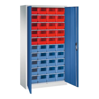 C+P Armoire à dossiers Série 13, 1980x1000x420mm, 7035/5010