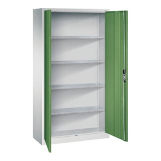 C+P Armoire à dossiers Série 13, 1980x1000x420mm, 7035/6011