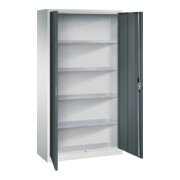 C+P Armoire à dossiers Série 13, 1980x1000x420mm, 7035/7016