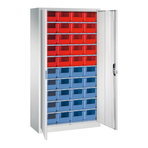 C+P Armoire à dossiers série 13, 1980x1000x420mm, 7035/7035