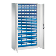 C+P Armoire à dossiers Série 13, 1980x1000x420mm, 7035/7035