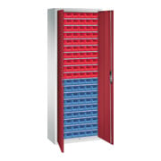 C+P Armoire à dossiers Série 13, 1980x700x300mm, 7035/3003