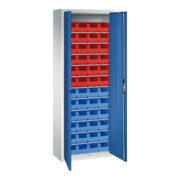 C+P Armoire à dossiers Série 13, 1980x700x300mm, 7035/5010-2