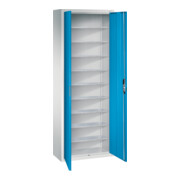 C+P Armoire à dossiers série 13, 1980x700x300mm, 7035/5012