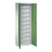 C+P Armoire à dossiers série 13, 1980x700x300mm, 7035/6011