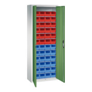 C+P Armoire à dossiers Série 13, 1980x700x300mm, 7035/6011