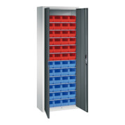 C+P Armoire à dossiers série 13, 1980x700x300mm, 7035/7016