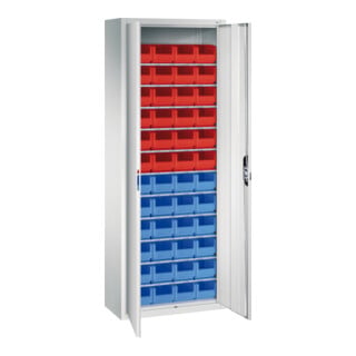 C+P Armoire à dossiers Série 13, 1980x700x300mm, 7035/7035
