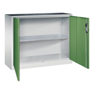 C+P Armoire à outils Acurado, 1000x1200x400mm, 7035/6011