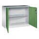 C+P Armoire à outils Acurado, 1000x1200x500 mm, 7035/6011-1
