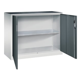 C+P Armoire à outils Acurado, 1000x1200x500mm, 7035/7016