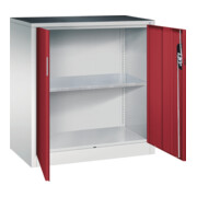 C+P Armoire à outils Acurado, 1000x930x500mm, 7035/3003