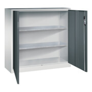 C+P Armoire à outils Acurado, 1200x1200x400 mm, 7035/7016