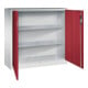 C+P Armoire à outils Acurado, 1200x1200x400mm, 7035/3003-1