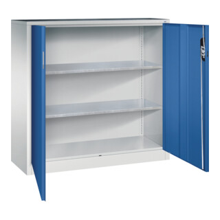 C+P Armoire à outils Acurado, 1200x1200x400mm, 7035/5010