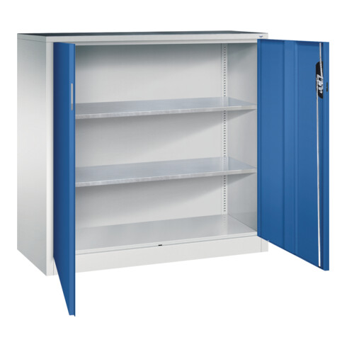 C+P Armoire à outils Acurado, 1200x1200x500mm, 7035/5010