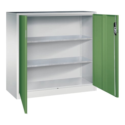 C+P Armoire à outils Acurado, 1200x1200x500mm, 7035/6011