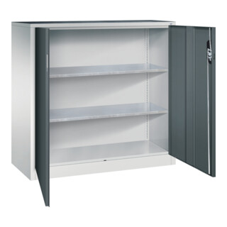 C+P Armoire à outils Acurado, 1200x1200x500mm, 7035/7016