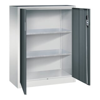 C+P Armoire à outils Acurado, 1200x930x400mm, 7035/7016