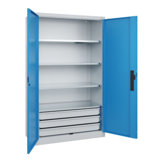 C+P Armoire à outils Acurado 1950 x 1200 x 500 mm 7035/5012