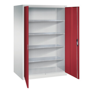 C+P Armoire à outils Acurado, 1950x1200x800 mm, 7035/3003